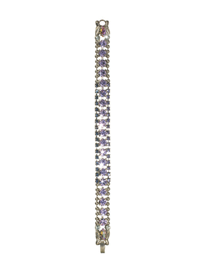 Right on Track Tennis Bracelet - BCN5ASHY - Who doesn't want a little extra dose of fabulous? Go ahead, indulge yourself! Three rows of crystals are sure to keep you sparkling and stunning no matter what your style. From Sorrelli's Hydrangea collection in our Antique Silver-tone finish.