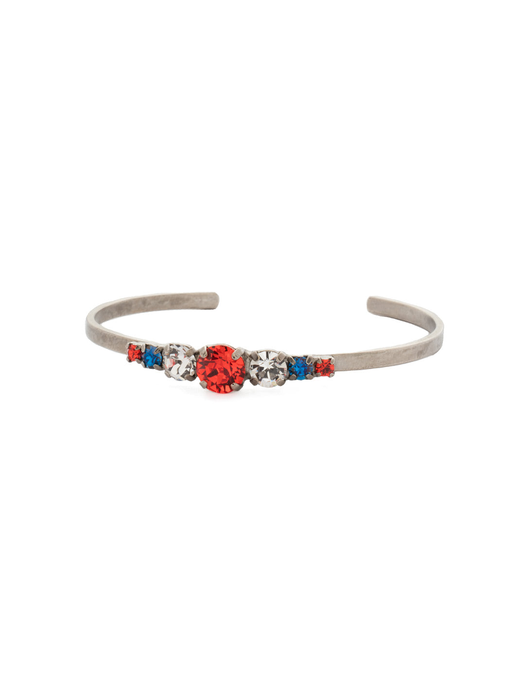 Petite Round Crystal Cuff Bracelet - BDA14ASOCR