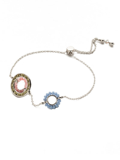 Fire & Ice Slider Bracelet - BEH4RHSSU - <p>Slip on and adjust this stylish bead and crystal combo and you'll immediately feel like you've been transported to a special getaway spot. From Sorrelli's Seersucker collection in our Palladium Silver-tone finish.</p>