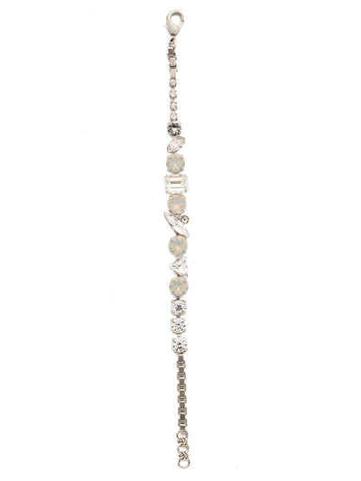 Louisa Tennis Bracelet - BEN16ASSTC - <p>The Louisa Tennis Bracelet makes a fabulously sparkling statement with bright sparkling stones in all shapes and sizes. From Sorrelli's Storm Clouds collection in our Antique Silver-tone finish.</p>