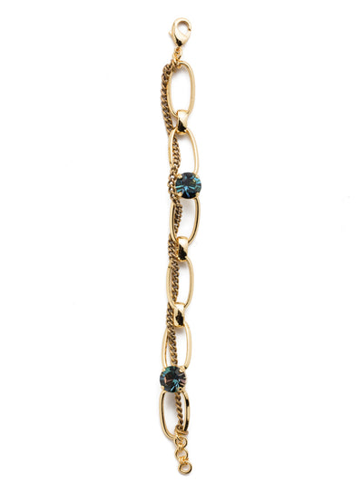 Milania Tennis Bracelet - BET2MXCSM - <p>The Milania Tennis Bracelet is for the chainmetal enthusiast. Two rows intertwine and are accented with signature Sorrelli crystals for that something extra-special. From Sorrelli's Cashmere collection in our Mixed Metal finish.</p>