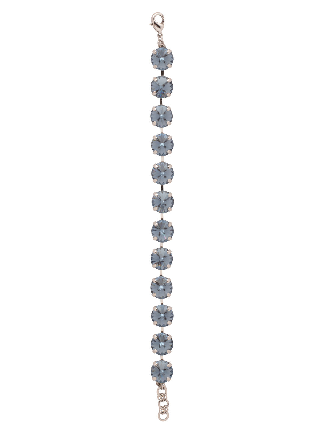 Mara Repeating Tennis Bracelet - BFL75PDASP - <p>The Mara Repeating Tennis Bracelet features a full line of round cut crystals, secured with a lobster claw clasp. From Sorrelli's Aspen SKY collection in our Palladium finish.</p>