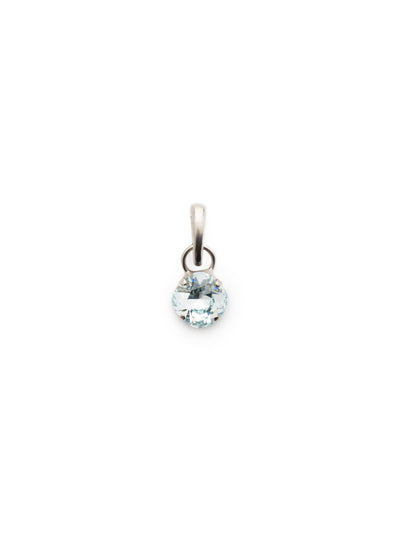 March Birthstone Light Aqua Charm - CEU1ASLAQ - <p>A cushion-cut crystal designed in your beautiful birthstone. Simply attach it to our favorite chain for an everyday look. From Sorrelli's Light Aqua collection in our Antique Silver-tone finish.</p>