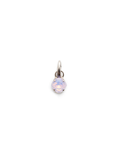 October Birthstone Rosewater Charm - CEU1ASROW - <p>A cushion-cut crystal designed in your beautiful birthstone. Simply attach it to our favorite chain for an everyday look. From Sorrelli's Rose Water collection in our Antique Silver-tone finish.</p>