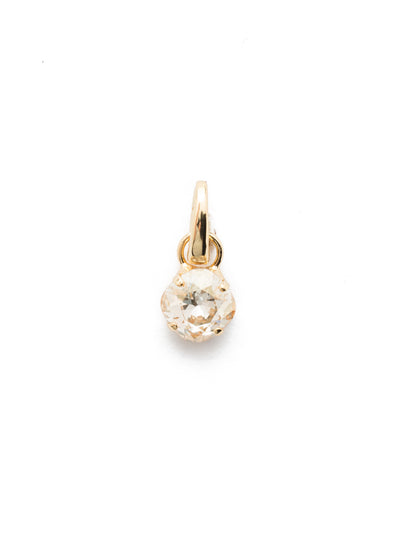 November Birthstone Crystal Champagne Charm - CEU1BGCCH - <p>A cushion-cut crystal designed in your beautiful birthstone. Simply attach it to our favorite chain for an everyday look. From Sorrelli's Crystal Champagne collection in our Bright Gold-tone finish.</p>