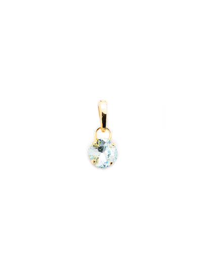 March Birthstone Light Aqua Charm - CEU1BGLAQ - <p>A cushion-cut crystal designed in your beautiful birthstone. Simply attach it to our favorite chain for an everyday look. From Sorrelli's Light Aqua collection in our Bright Gold-tone finish.</p>