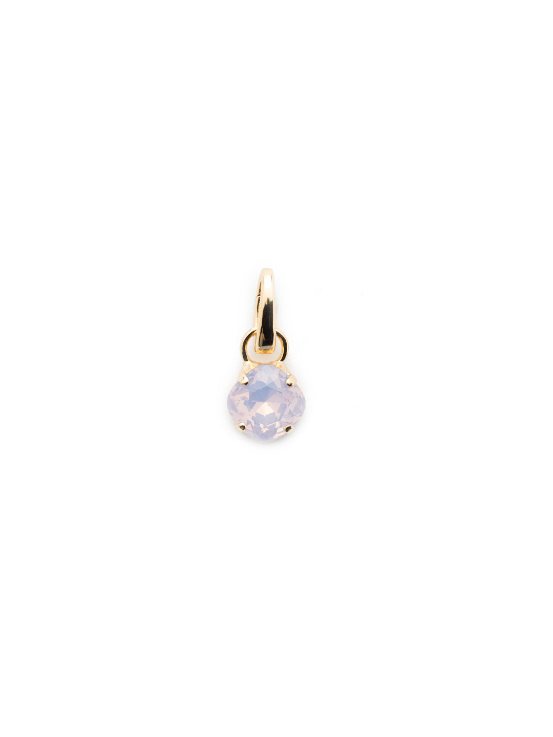 October Birthstone Rosewater Charm - CEU1BGROW - <p>A cushion-cut crystal designed in your beautiful birthstone. Simply attach it to our favorite chain for an everyday look. From Sorrelli's Rose Water collection in our Bright Gold-tone finish.</p>