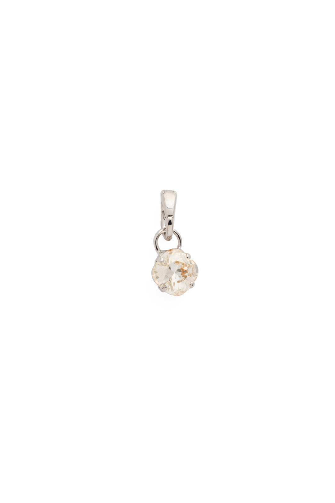November Birthstone Crystal Champagne Charm - CEU1RHCCH - <p>A cushion-cut crystal designed in your beautiful birthstone. Simply attach it to our favorite chain for an everyday look. From Sorrelli's Crystal Champagne collection in our Palladium Silver-tone finish.</p>