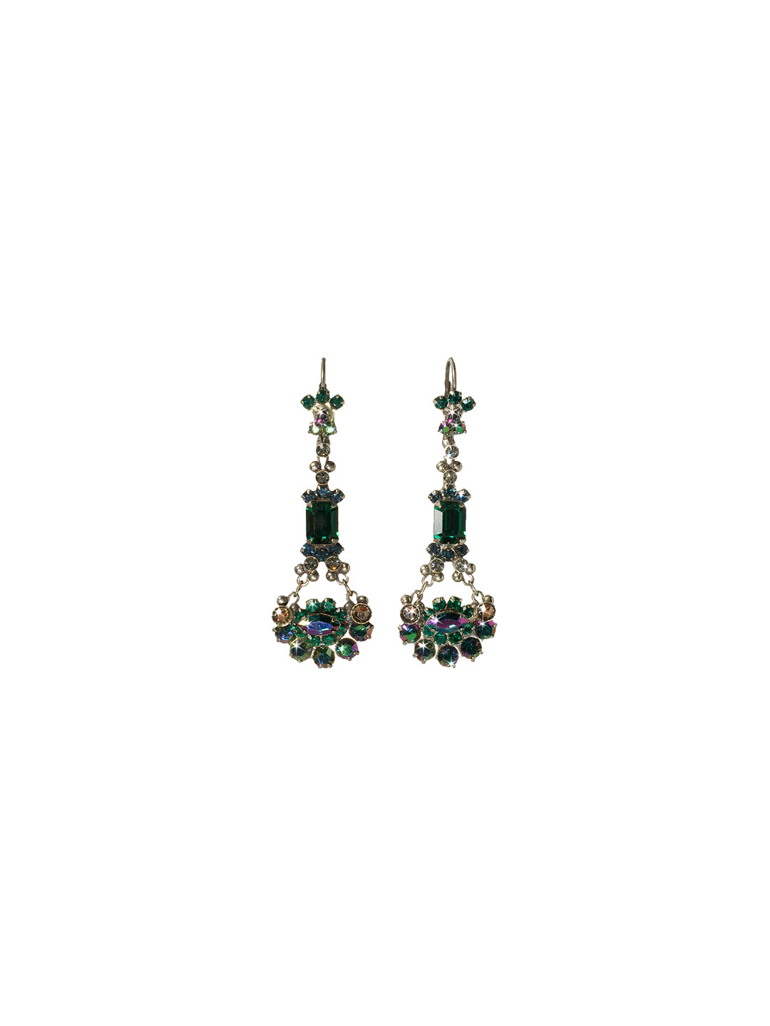 Crystal French Wire Earrings Dangle Earrings - EBT10ASEMC