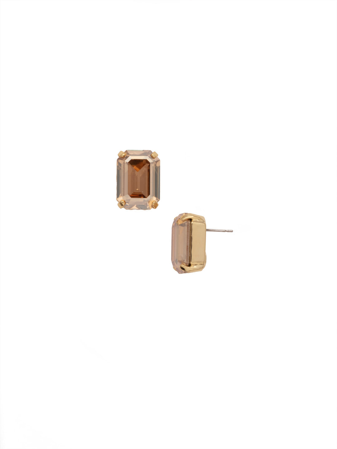 Brynn Stud Earrings - EBY44BGRSU - <p>The Brynn Stud Earrings can be worn alone or paired with a fabulous statement necklace for some added sparkle to any outfit. From Sorrelli's Raw Sugar collection in our Bright Gold-tone finish.</p>