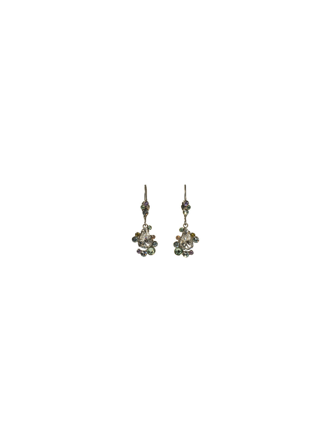 ECB38 Dangle Earrings - ECB38ASRW - <p>The ECB38 Earrings are a simple, yet galmorous look. From Sorrelli's Running Water collection in our Antique Silver-tone finish.</p>
