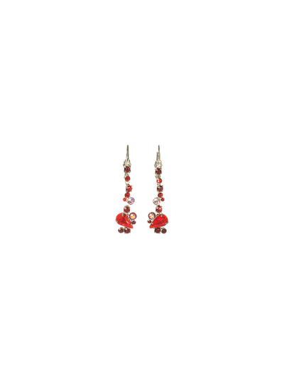 Harriet Dangle Earring - ECC11ASCB - The Harriet Dangle Earrings are the perfect classic earrings to wear from day to night. From Sorrelli's Cranberry collection in our Antique Silver-tone finish.