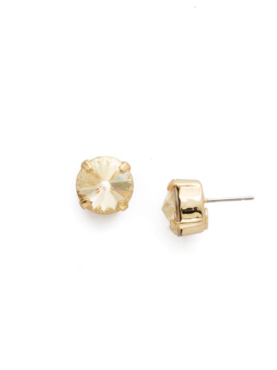 London Stud Earrings - ECM14BGCCH - <p>Everyone needs a great pair of studs. Add some classic sparkle to any occasion with these stud earrings. Need help picking a stud? <a href="https://www.sorrelli.com/blogs/sisterhood/round-stud-earrings-101-a-rundown-of-sizes-styles-and-sparkle">Check out our size guide!</a> From Sorrelli's Crystal Champagne collection in our Bright Gold-tone finish.</p>