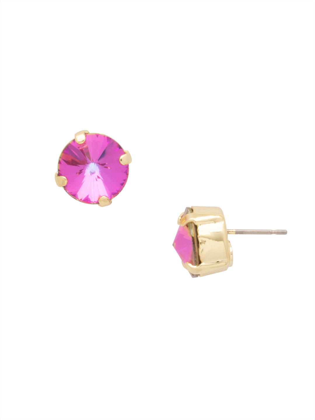 London Stud Earrings - ECM14BGFIS - <p>Everyone needs a great pair of studs. Add some classic sparkle to any occasion with these stud earrings. Need help picking a stud? <a href="https://www.sorrelli.com/blogs/sisterhood/round-stud-earrings-101-a-rundown-of-sizes-styles-and-sparkle">Check out our size guide!</a> From Sorrelli's Fireside collection in our Bright Gold-tone finish.</p>