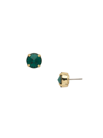 London Stud Earrings - ECM14BGMDG - <p>Everyone needs a great pair of studs. Add some classic sparkle to any occasion with these stud earrings. Need help picking a stud? <a href="https://www.sorrelli.com/blogs/sisterhood/round-stud-earrings-101-a-rundown-of-sizes-styles-and-sparkle">Check out our size guide!</a> From Sorrelli's Mardi Gras collection in our Bright Gold-tone finish.</p>