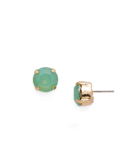 London Stud Earrings - ECM14BGPAC - <p>Everyone needs a great pair of studs. Add some classic sparkle to any occasion with these stud earrings. Need help picking a stud? <a href="https://www.sorrelli.com/blogs/sisterhood/round-stud-earrings-101-a-rundown-of-sizes-styles-and-sparkle">Check out our size guide!</a> From Sorrelli's Pacific Opal collection in our Bright Gold-tone finish.</p>
