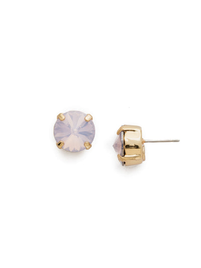 London Stud Earrings - ECM14BGROW - <p>Everyone needs a great pair of studs. Add some classic sparkle to any occasion with these stud earrings. Need help picking a stud? <a href="https://www.sorrelli.com/blogs/sisterhood/round-stud-earrings-101-a-rundown-of-sizes-styles-and-sparkle">Check out our size guide!</a> From Sorrelli's Rose Water collection in our Bright Gold-tone finish.</p>