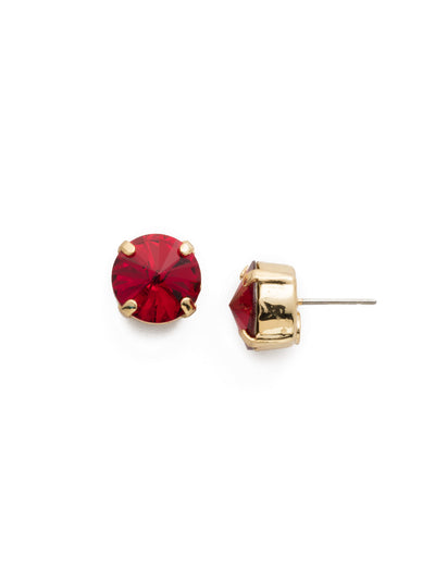 London Stud Earrings - ECM14BGSI - <p>Everyone needs a great pair of studs. Add some classic sparkle to any occasion with these stud earrings. Need help picking a stud? <a href="https://www.sorrelli.com/blogs/sisterhood/round-stud-earrings-101-a-rundown-of-sizes-styles-and-sparkle">Check out our size guide!</a> From Sorrelli's Siam collection in our Bright Gold-tone finish.</p>