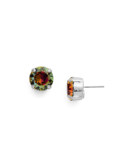 London Stud Earrings - ECM14PDVO - <p>Everyone needs a great pair of studs. Add some classic sparkle to any occasion with these stud earrings. Need help picking a stud? <a href="https://www.sorrelli.com/blogs/sisterhood/round-stud-earrings-101-a-rundown-of-sizes-styles-and-sparkle">Check out our size guide!</a> From Sorrelli's Volcano collection in our Palladium finish.</p>