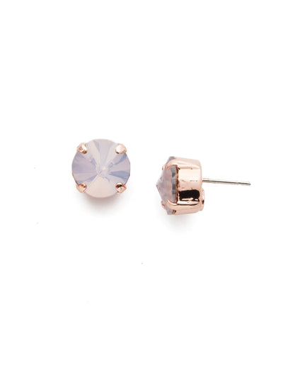 London Stud Earrings - ECM14RGROW - <p>Everyone needs a great pair of studs. Add some classic sparkle to any occasion with these stud earrings. Need help picking a stud? <a href="https://www.sorrelli.com/blogs/sisterhood/round-stud-earrings-101-a-rundown-of-sizes-styles-and-sparkle">Check out our size guide!</a> From Sorrelli's Rose Water collection in our Rose Gold-tone finish.</p>
