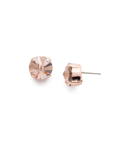 London Stud Earrings - ECM14RGVIN - <p>Everyone needs a great pair of studs. Add some classic sparkle to any occasion with these stud earrings. Need help picking a stud? <a href="https://www.sorrelli.com/blogs/sisterhood/round-stud-earrings-101-a-rundown-of-sizes-styles-and-sparkle">Check out our size guide!</a> From Sorrelli's Vintage Rose collection in our Rose Gold-tone finish.</p>