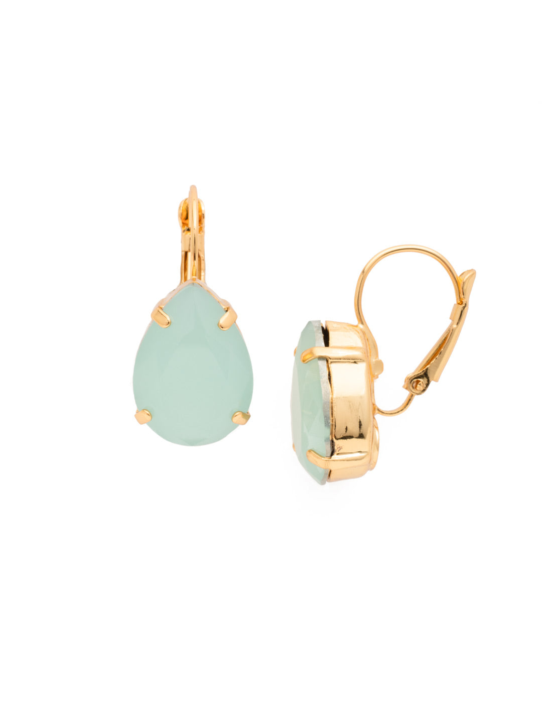 Classic Teardrop French Wire Earring - ECR104BGPAC - <p>A beautifully basic drop earring. These classic teardrop french wire earrings are perfect for any occasion, especially the everyday look. A timeless treasure that will sparkle season after season. From Sorrelli's Pacific Opal collection in our Bright Gold-tone finish.</p>