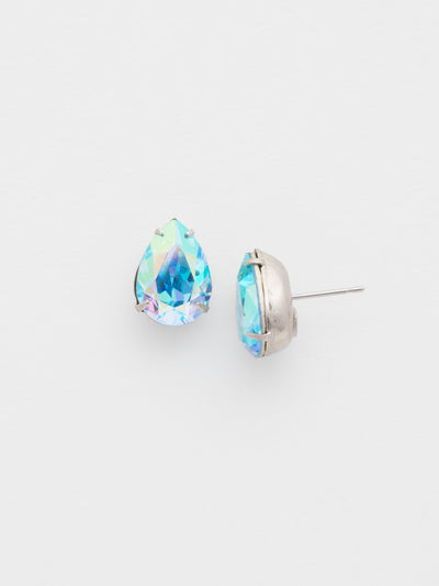 Ginnie Stud Earrings - ECR115ASOC - <p>A beautiful basic stud. These classic single teardrop post earrings are perfect for any occasion, especially the everyday look. A timeless treasure that will sparkle season after season. From Sorrelli's Ocean collection in our Antique Silver-tone finish.</p>