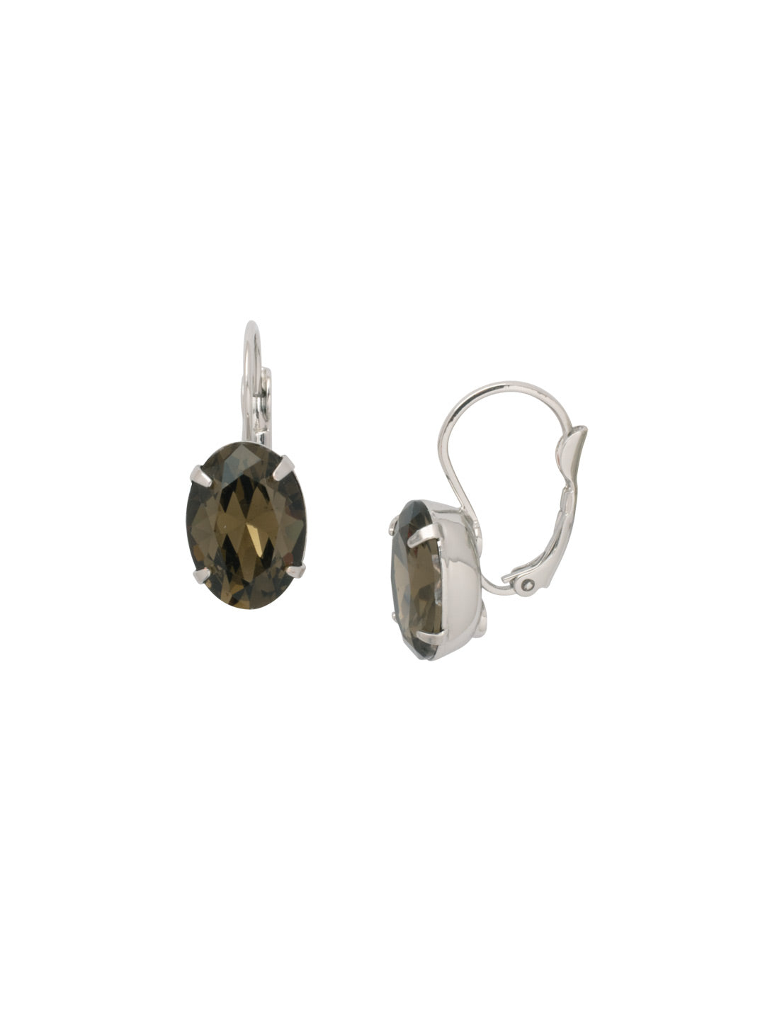 Oval Cut Dangle Earring - ECR20PDASP