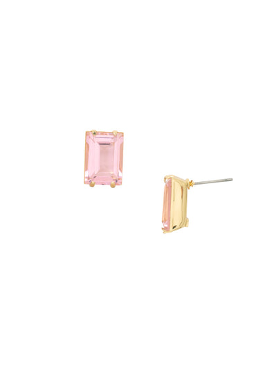 Everyday Stud Earrings - ECT11BGFSK - <p>Simple studs never go out of style! Try this single cut crystal on a post for everyday sparkle. From Sorrelli's First Kiss collection in our Bright Gold-tone finish.</p>
