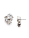 Crystal Assorted Rounds Stud Earrings