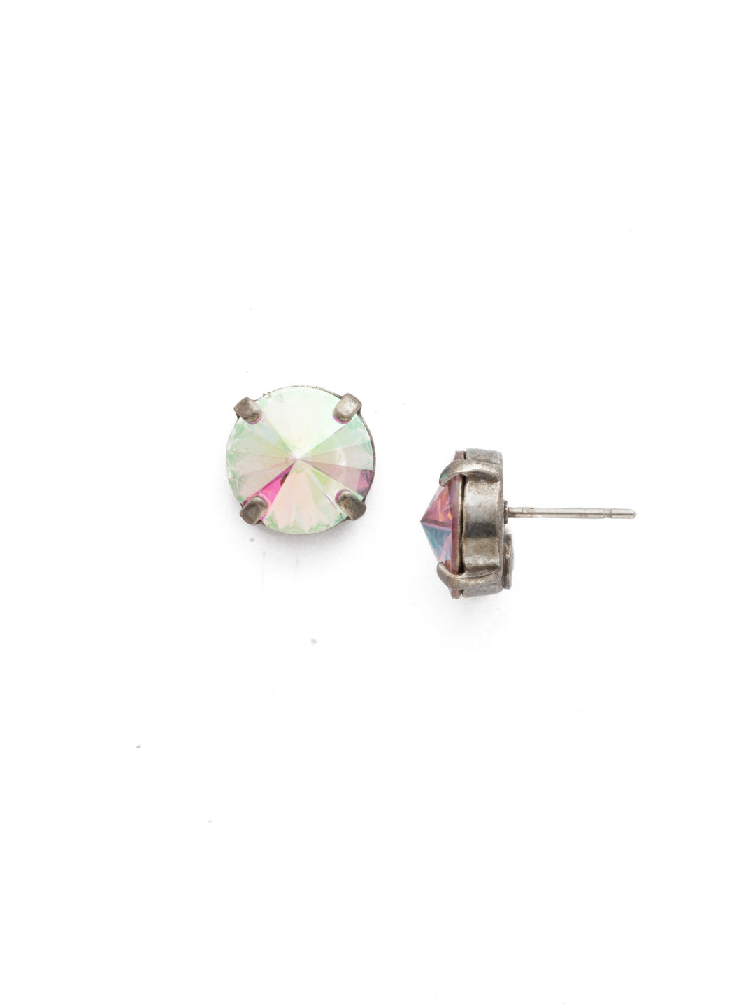 Radiant Stud Earrings - EDE71ASMIR - <p>Understated and chic, these stud earrings are a Sorrelli staple! From Sorrelli's Mirage collection in our Antique Silver-tone finish.</p>