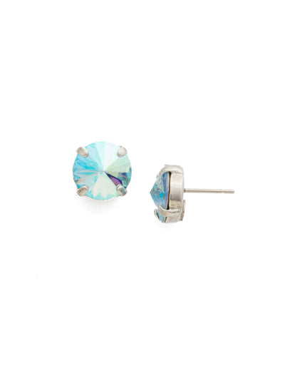 Radiant Stud Earrings - EDE71ASSMN - <p>Understated and chic, these stud earrings are a Sorrelli staple! From Sorrelli's Sweet Mint collection in our Antique Silver-tone finish.</p>