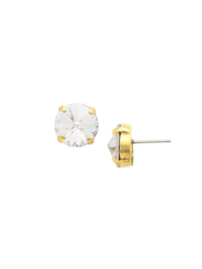 Radiant Stud Earrings - EDE71BGCRY - <p>Understated and chic, these stud earrings are a Sorrelli staple! From Sorrelli's Crystal collection in our Bright Gold-tone finish.</p>