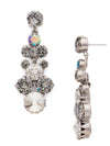 Well-Rounded Crystal Drop Dangle Earrings