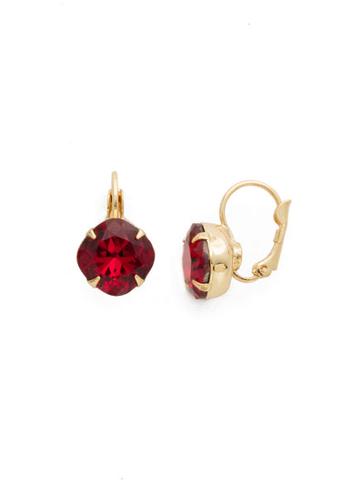 Cushion-Cut Dangle Earrings - EDL12BGSI - <p>A simple, yet stunning earring featuring a cushion cut crystal that will never go out of style. From Sorrelli's Siam collection in our Bright Gold-tone finish.</p>