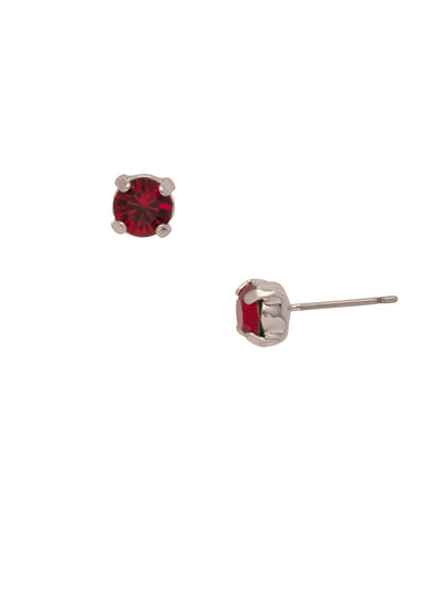 Jayda Stud Earrings - EDN32PDSI - <p>The Jayda Stud Earrings are the perfect every day wardrobe staple. A round crystal nestles perfectly in a metal plated post with four prongs. </p><p>Need help picking a stud? <a href="https://www.sorrelli.com/blogs/sisterhood/round-stud-earrings-101-a-rundown-of-sizes-styles-and-sparkle">Check out our size guide!</a> From Sorrelli's Siam collection in our Palladium finish.</p>