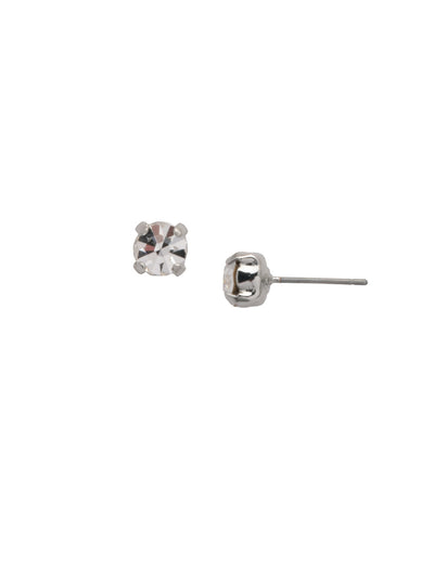 Jayda Stud Earrings - EDN32PDSNI - <p>The Jayda Stud Earrings are the perfect every day wardrobe staple. A round crystal nestles perfectly in a metal plated post with four prongs. </p><p>Need help picking a stud? <a href="https://www.sorrelli.com/blogs/sisterhood/round-stud-earrings-101-a-rundown-of-sizes-styles-and-sparkle">Check out our size guide!</a> From Sorrelli's Starry Night collection in our Palladium finish.</p>