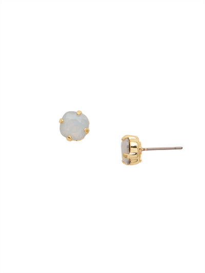One and Only Stud Earring - EDN3BGSTO - <p>The one and only style you need for your favorite everyday look! A delicate and classic four-pronged setting highlights the beautiful cut of this crystal. From Sorrelli's Santorini collection in our Bright Gold-tone finish.</p>