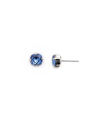 One and Only Stud Earring - EDN3PDBPY - <p>The one and only style you need for your favorite everyday look! A delicate and classic four-pronged setting highlights the beautiful cut of this crystal. From Sorrelli's Blue Poppy collection in our Palladium finish.</p>