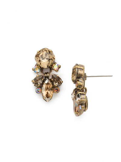 Frequent Flyer Earring - EDN66AGNT - <p>A fun, nature-inspired design that can easily be dressed up or down, depending on the occasion. From Sorrelli's Neutral Territory collection in our Antique Gold-tone finish.</p>