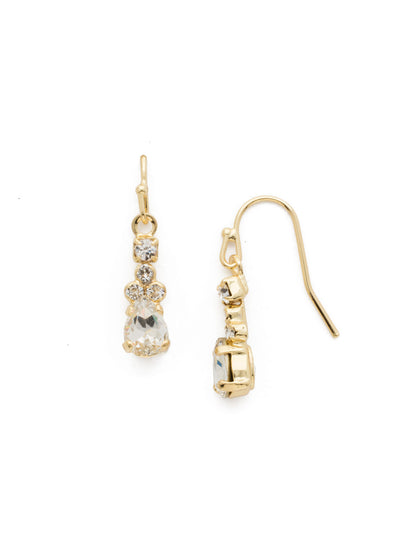 Petite Poire Earring - EDN87BGCRY - <p>A petite style that offers subtle sparkle for everyday wear. From Sorrelli's Crystal collection in our Bright Gold-tone finish.</p>