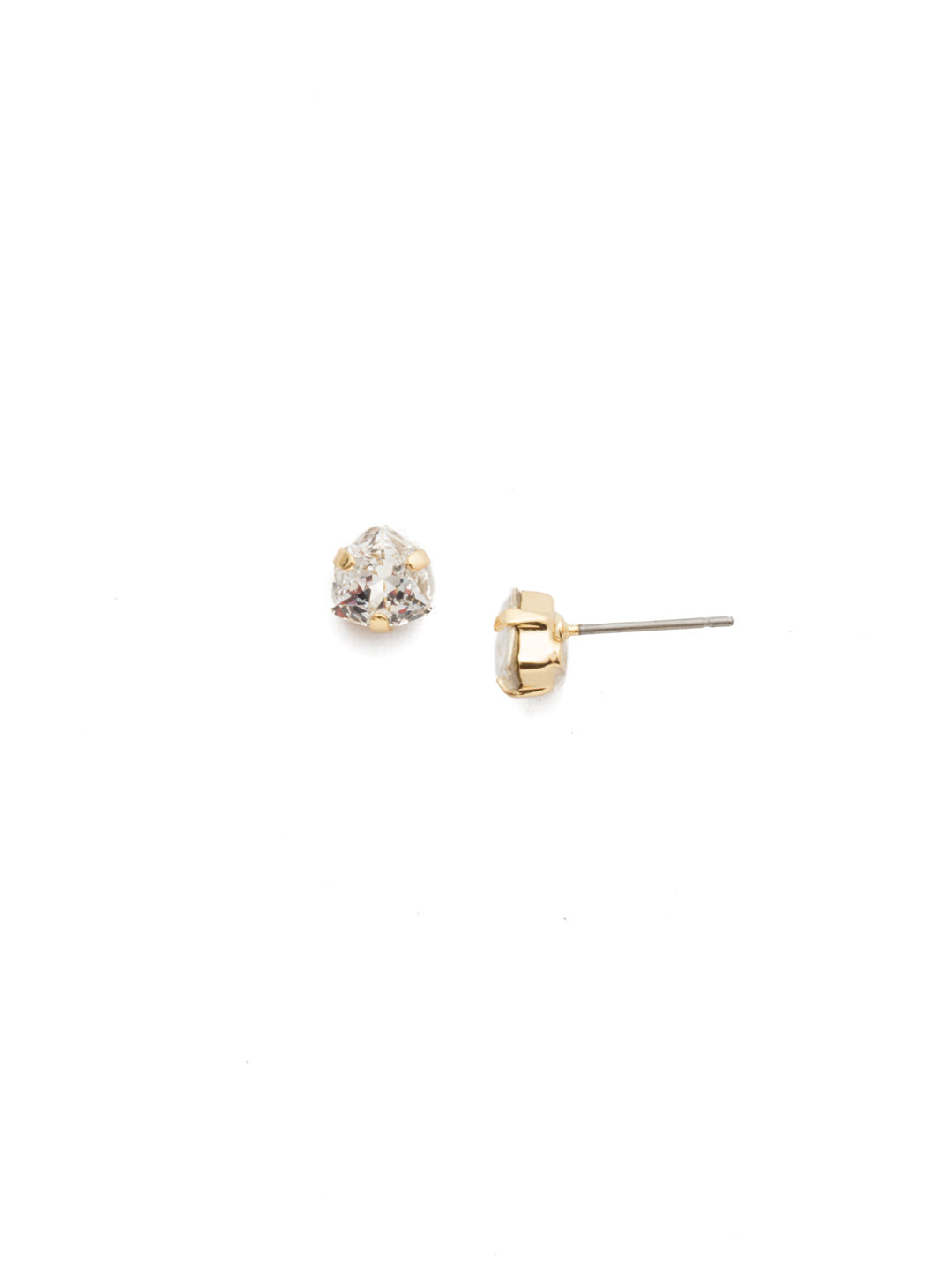 Sedge Stud Earrings - EDX1BGLBH - <p>A shield shaped crystal in a simple pronged setting. Perfect if you want to add just a bit of sparkle to any outfit! From Sorrelli's Laguna Beach collection in our Bright Gold-tone finish.</p>