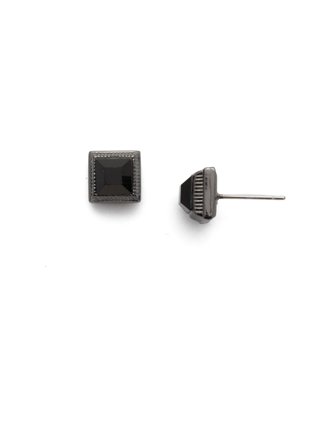 Pasquelina Stud Earring - EEA16GMMMO - Simplistic yet beautiful, our Pasquelina post earrings make the perfect addition to any jewelry lover's collection From Sorrelli's Midnight Moon collection in our Gun Metal finish.