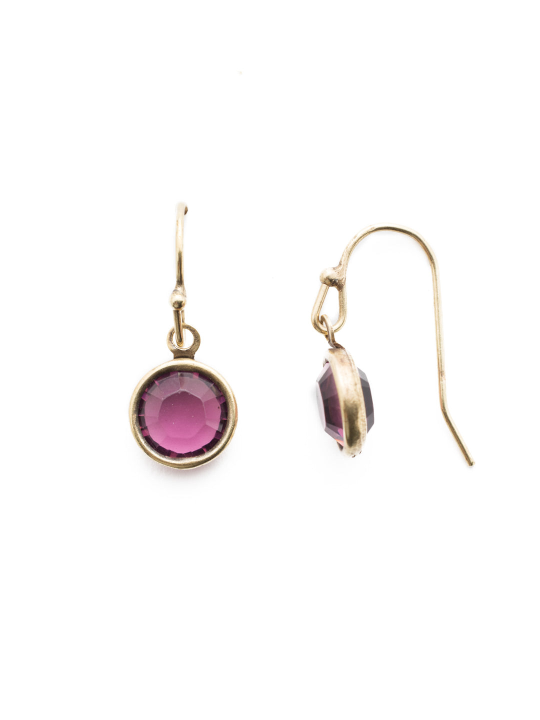 Dewdrop Dangle Earring - EEF73AGDCS - A drop of sparkle is always in style. Add a touch with this pair of drop earrings. From Sorrelli's Duchess collection in our Antique Gold-tone finish.