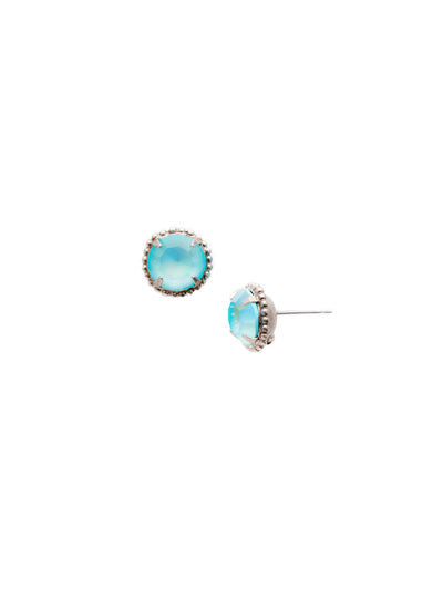 Soleil Stud Earrings - EEF94ASBWB - <p>You'll definitely take a shine to this brilliant stud earring, this perfect piece is sure to be the center of attention in your own unique look. From Sorrelli's Bluewater Breeze collection in our Antique Silver-tone finish.</p>