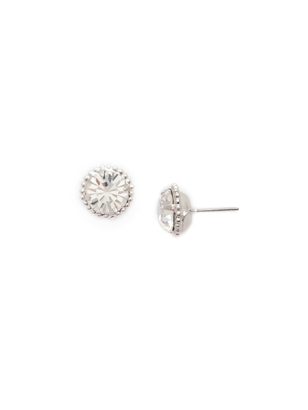Soleil Stud Earrings - EEF94PDCRY - <p>You'll definitely take a shine to this brilliant stud earring, this perfect piece is sure to be the center of attention in your own unique look. From Sorrelli's Crystal collection in our Palladium finish.</p>