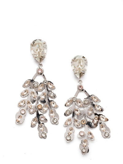 Namora Post Earrings - EEG16RHSRO - A classic Sorrelli style to make a statement or wear everyday. From Sorrelli's Soft Rose collection in our Palladium Silver-tone finish.