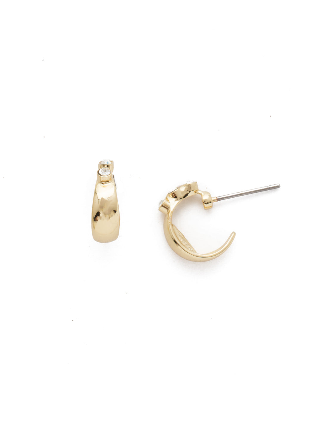 Winifred Stud Earrings - EEJ5BGCRY - A classic Sorrelli style to make a statement or wear everyday. From Sorrelli's Crystal collection in our Bright Gold-tone finish.