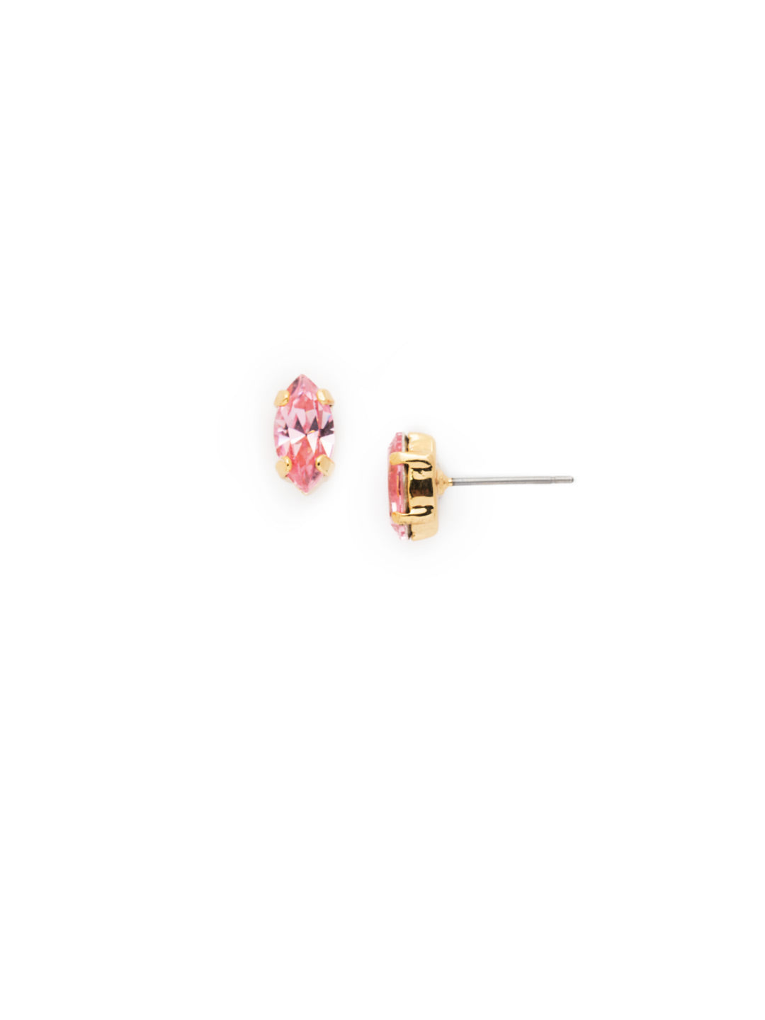 Clarissa Stud Earrings - EEP4BGSPR - <p>The Clarissa Stud Earring is for the lover of classics with a twist. Simple sparkling crystals get an oomph from the navette shape. From Sorrelli's Spring Rain collection in our Bright Gold-tone finish.</p>