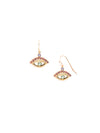 Mini Evil Eye Dangle Earrings